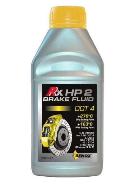 RX HP 2 Bremsflüssigkeit Siedepunkt 270 DOT 4