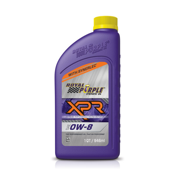 Royal Purple  XPR 0w 8 Extreme Performance Synthetic Racing ÖL 19 Litwer Kanister