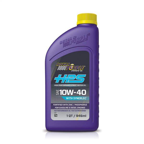 Royal Purple  HPS 10w40  High Performance Street Oil , Motoröl mit Synerlec  6Flaschen / 1 Kiste