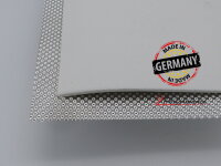 Kalotte Hitzeblech 500 x 220 mm mit Hitzeschutz Keramik...