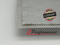 Hitzeschild Kalotte Hitzeblech 250  x 500 mm mit ALU...