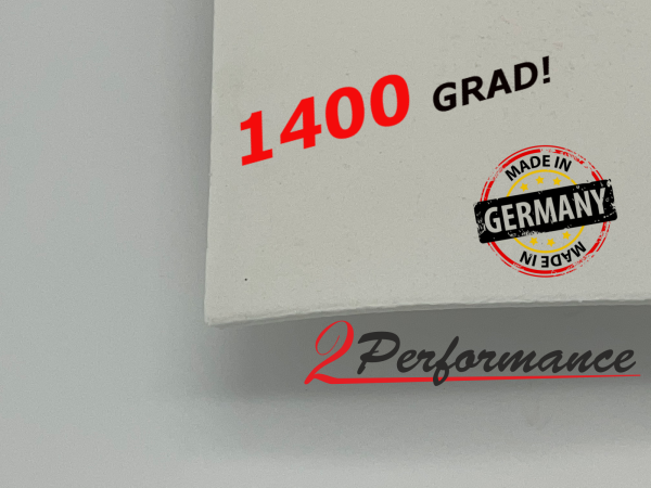 Keramikfaser Hitzeschutz bis 1400 Grad 500x5x500